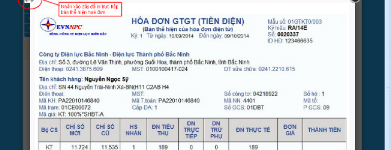 tra cuu in hoa don online